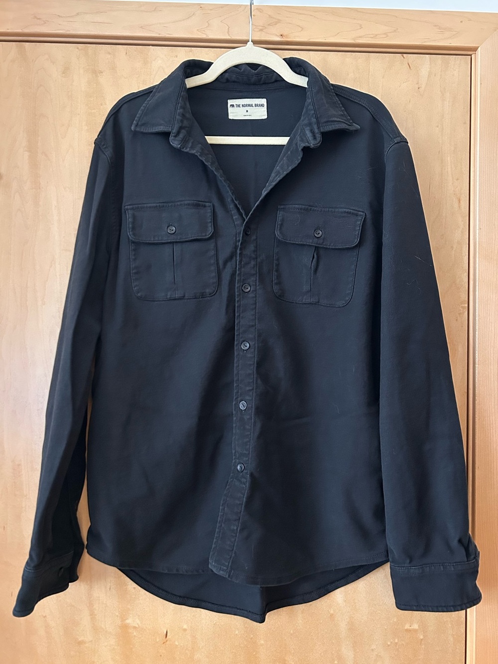 The Normal Brand Cotton-Blend Button Down - M